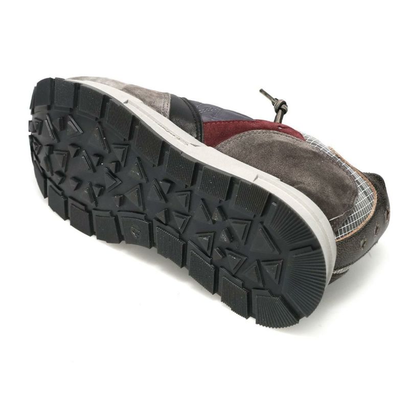 セッティ メンズ スニーカー レザースニーカー ホワイト/カーキ グレー スペイン製 cetti c1271-252　13