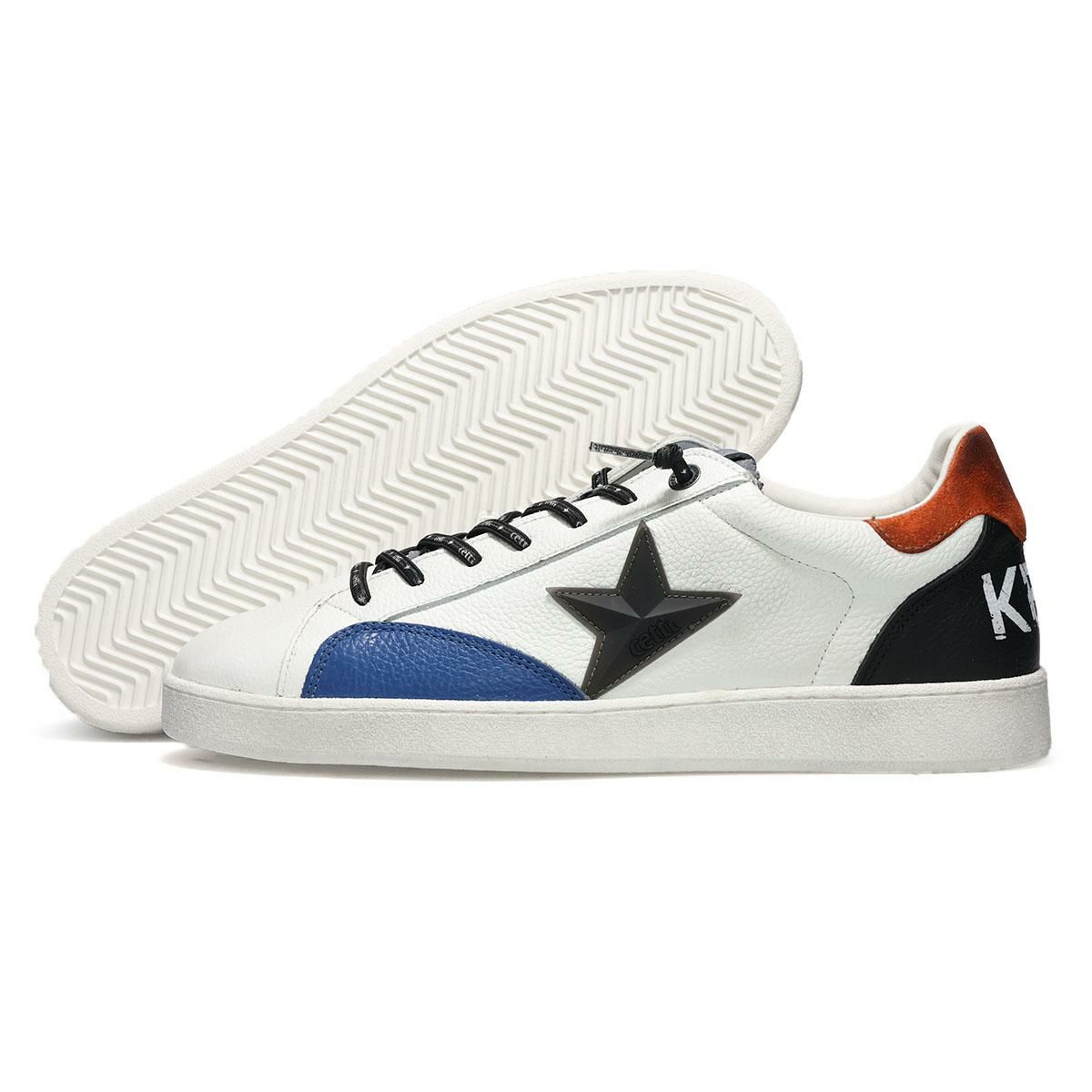 セッティ メンズ スニーカー レザースニーカー ホワイト スペイン製 cetti c1342-252　8