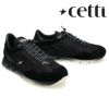 セッティ メンズ スニーカー レザースニーカー ネイビー/グレー ブラック スペイン製 cetti c1385-252　2