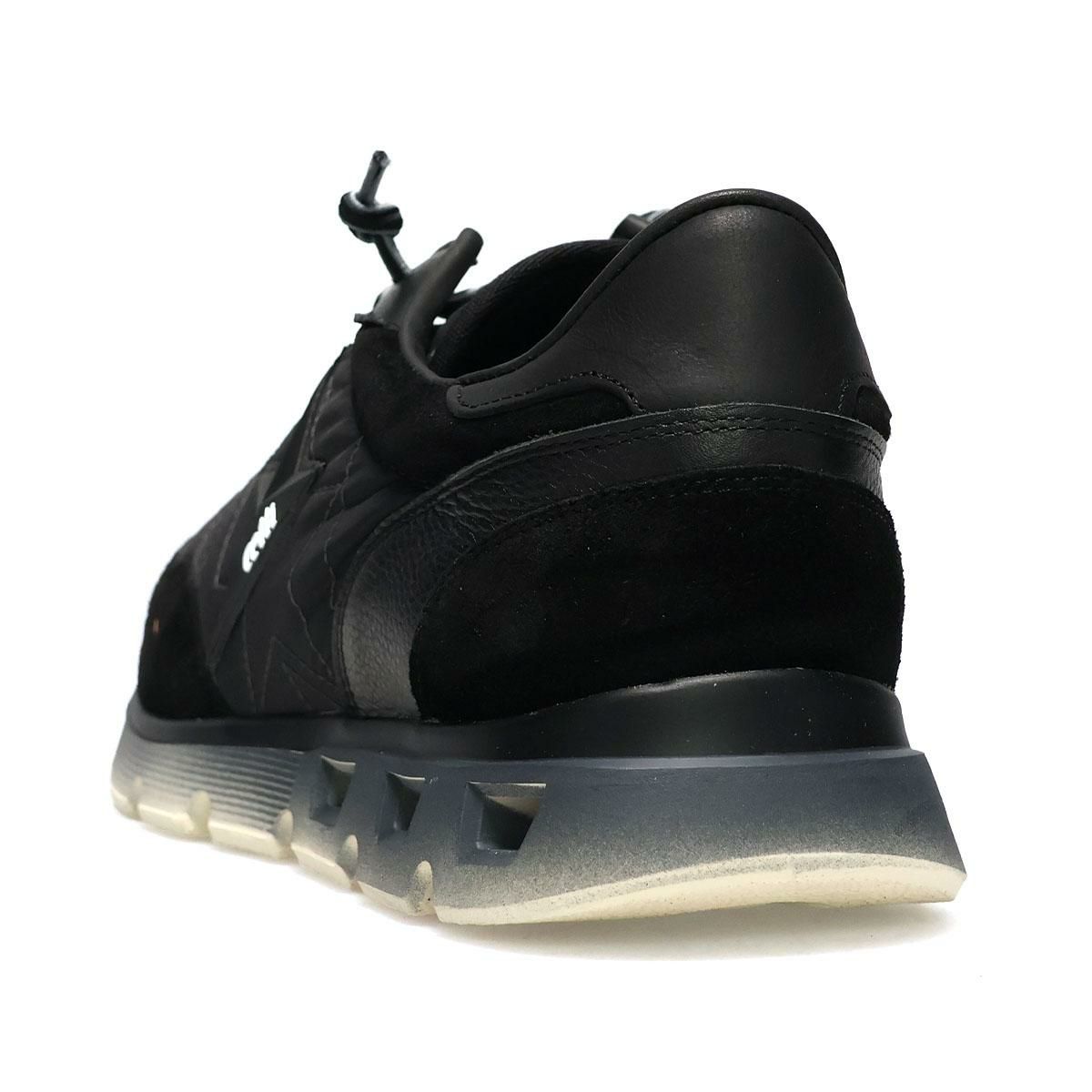 セッティ メンズ スニーカー レザースニーカー ネイビー/グレー ブラック スペイン製 cetti c1385-252　15