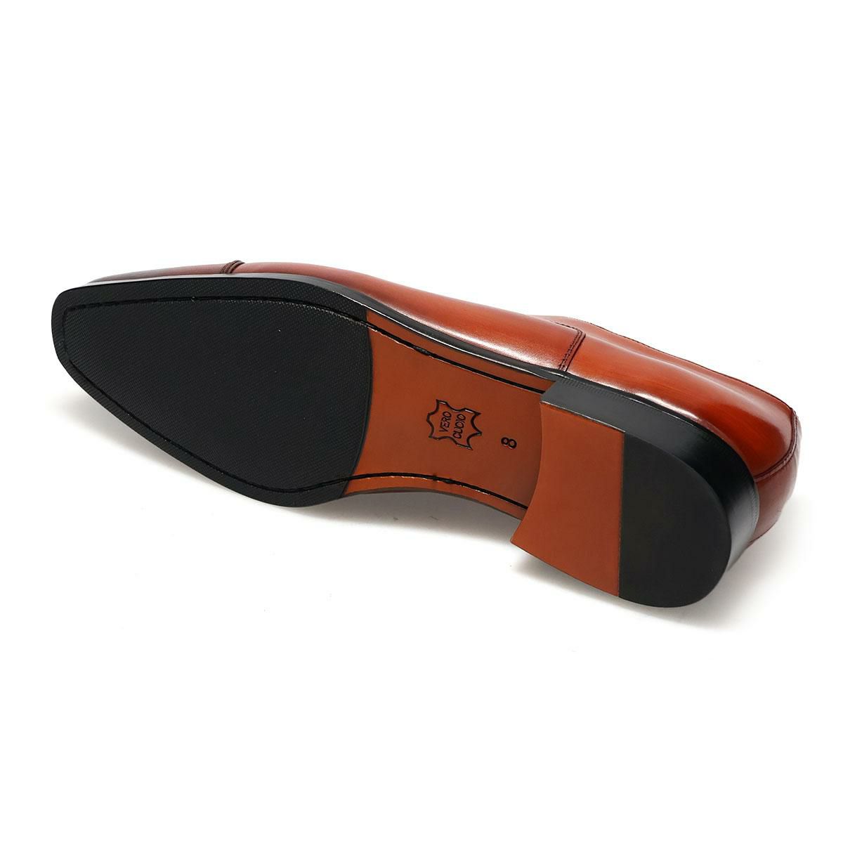 パティノール メンズ ドレスシューズ 内羽根ストレートチップ ブラック ブラウン PATINOR ron160