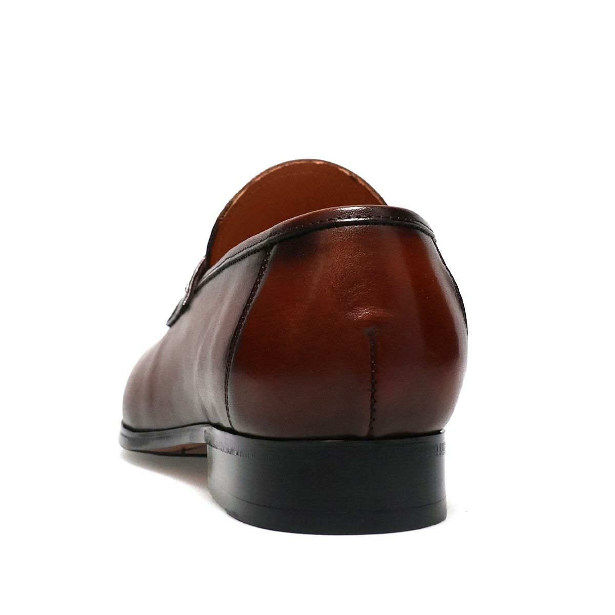 パティノール メンズ ドレスシューズ コインローファー ブラック ダークブラウン PATINOR ron180　16