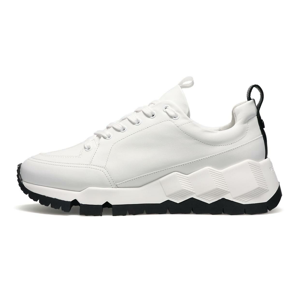 ピエールアルディ メンズ スニーカー ストリートライフ ブラック ホワイト PIERRE HARDY pqx02zps26calf　10