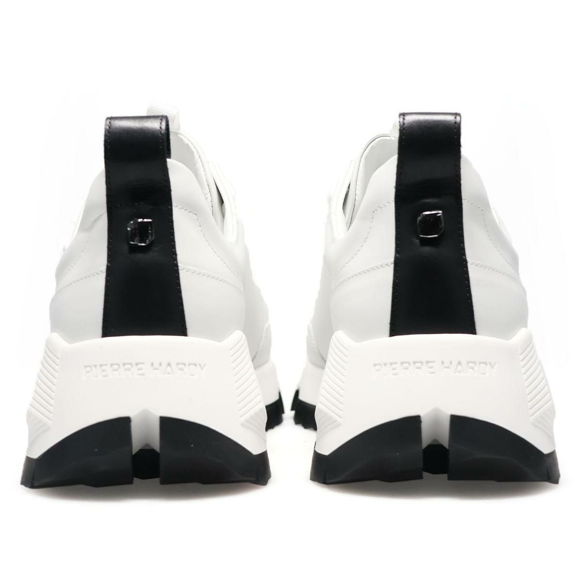ピエールアルディ メンズ スニーカー ストリートライフ ブラック ホワイト PIERRE HARDY pqx02zps26calf　14