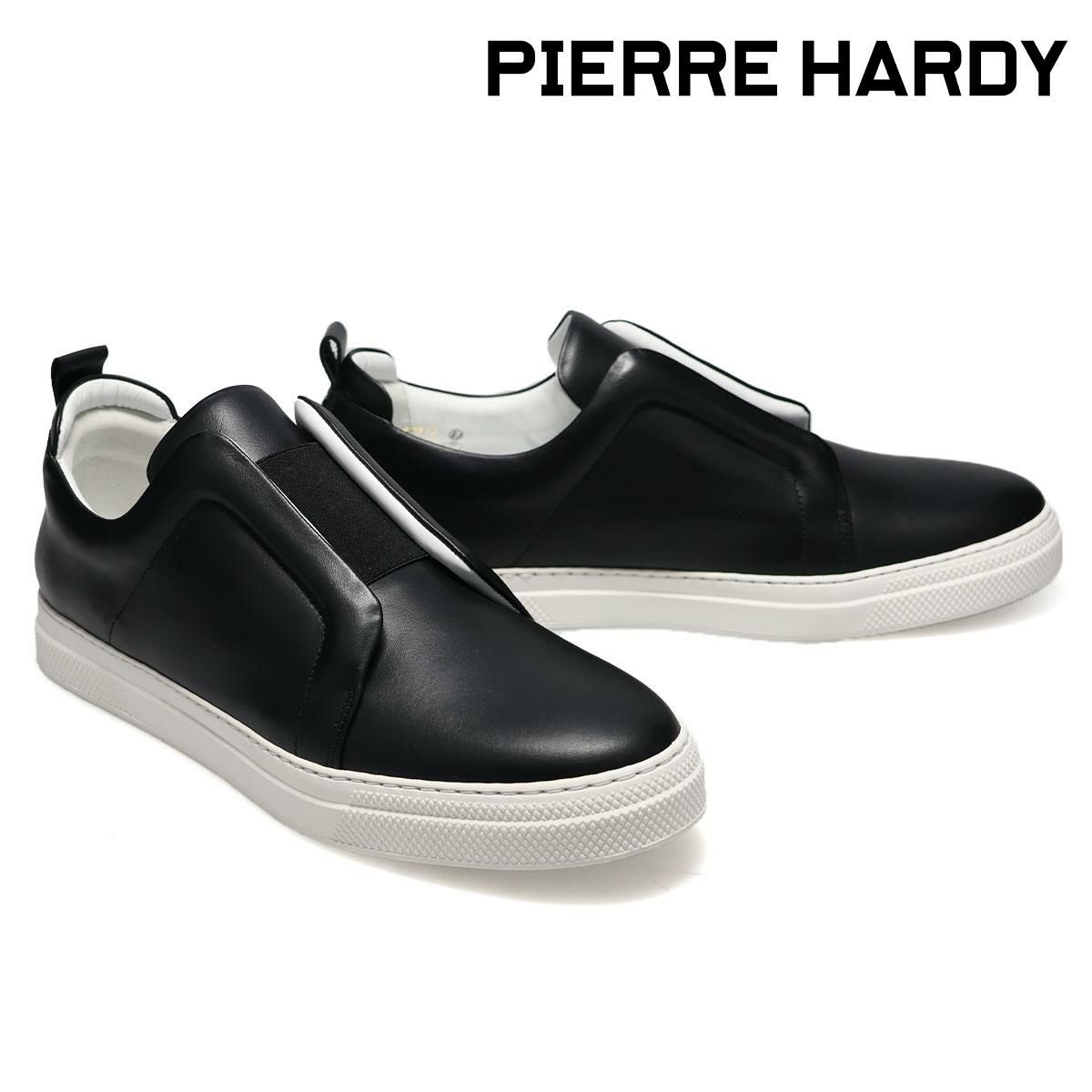 ピエールアルディ メンズ スニーカー スライダー ブラック ホワイト PIERRE HARDY pjx02zps26calf 
