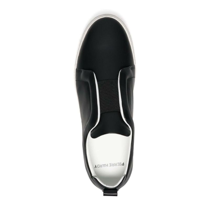 ピエールアルディ メンズ スニーカー スライダー ブラック ホワイト PIERRE HARDY pjx02zps26calf 9