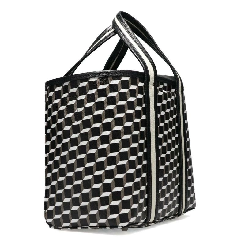  ピエールアルディ バッグ ミニトートバッグ ブラック ホワイト PIERRE HARDY pv05tps26canccf 2