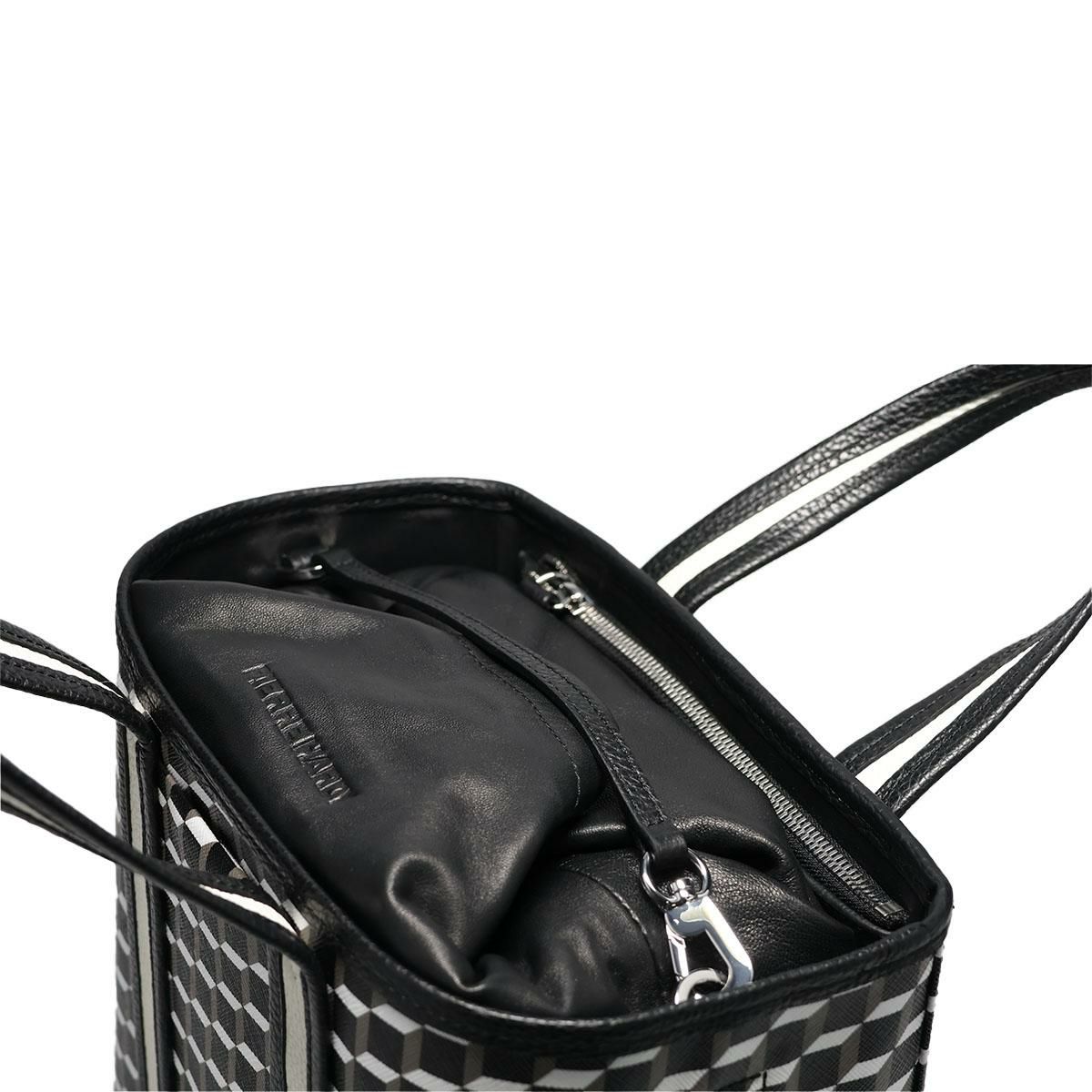  ピエールアルディ バッグ ミニトートバッグ ブラック ホワイト PIERRE HARDY pv05tps26canccf 7