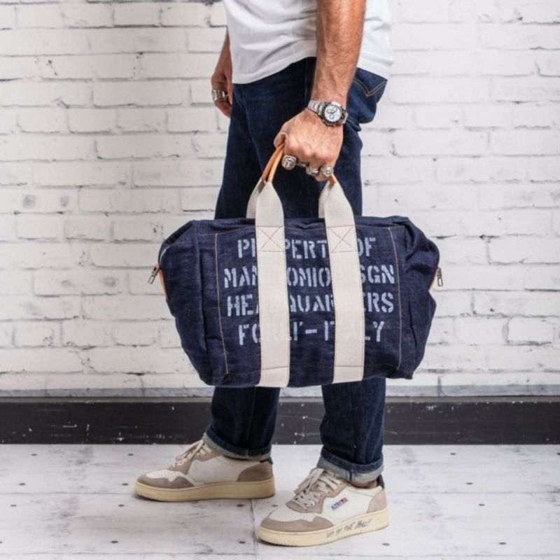 マニコミオ デザイン バッグ 38デニム イタリア製 MANIKOMIO DSGN zzmnk-38aden　4