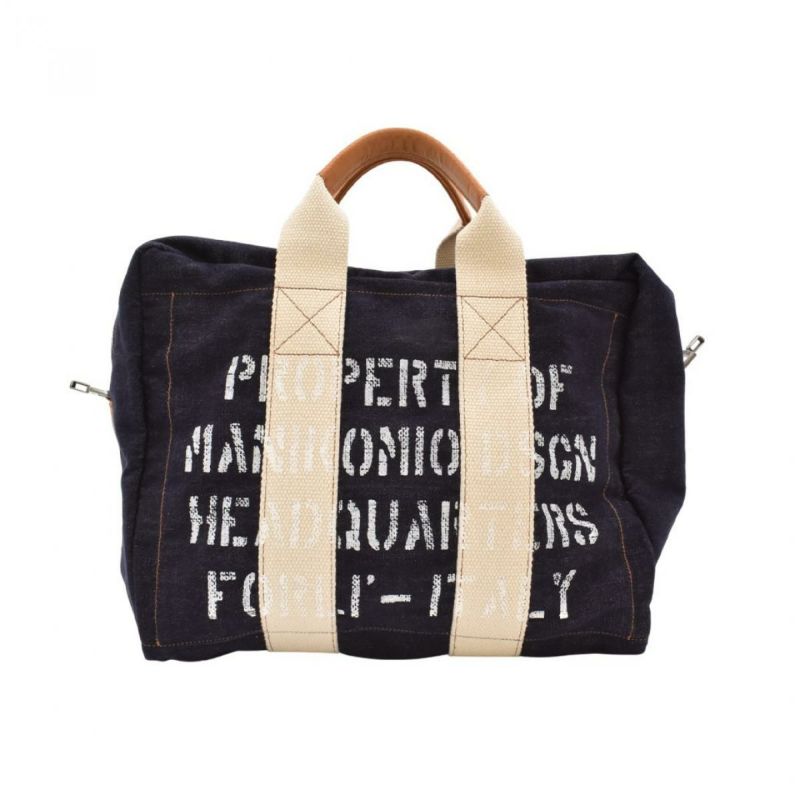 マニコミオ デザイン バッグ 38デニム イタリア製 MANIKOMIO DSGN zzmnk-38aden　5