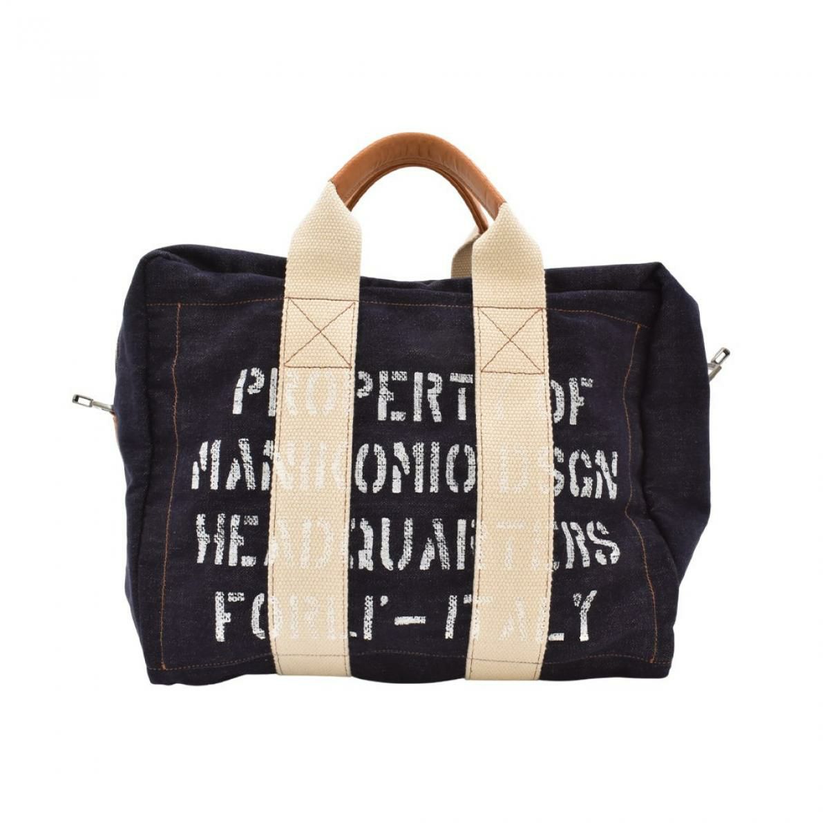 マニコミオ デザイン バッグ 38デニム イタリア製 MANIKOMIO DSGN zzmnk-38aden　5