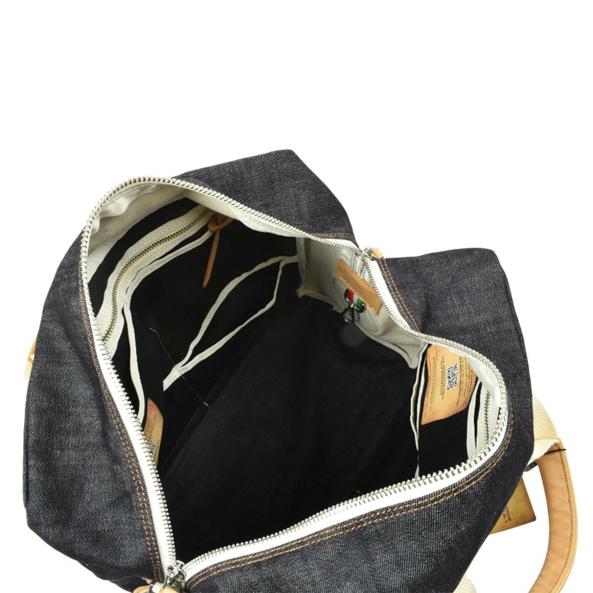 マニコミオ デザイン バッグ 38ヘリテージオローナコットン バンダナ イタリア製 MANIKOMIO DSGN zzmnk-38ahoc　5