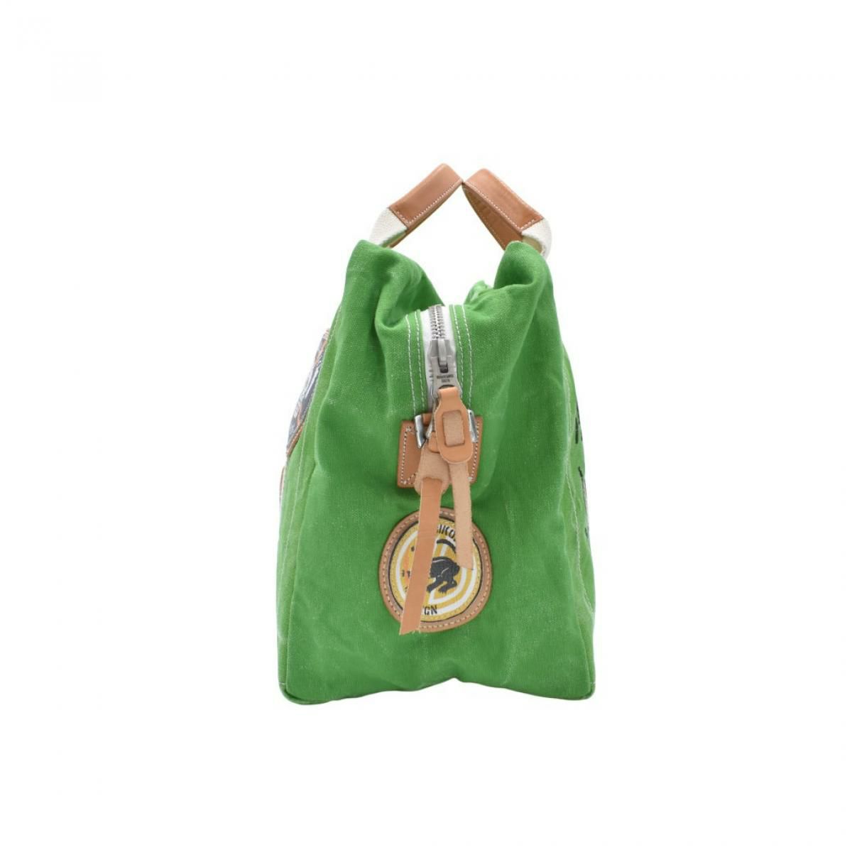 マニコミオ デザイン バッグ 38パッチヘリテージオローナコットン イタリア製 MANIKOMIO DSGN zzmnk-38phoc　6