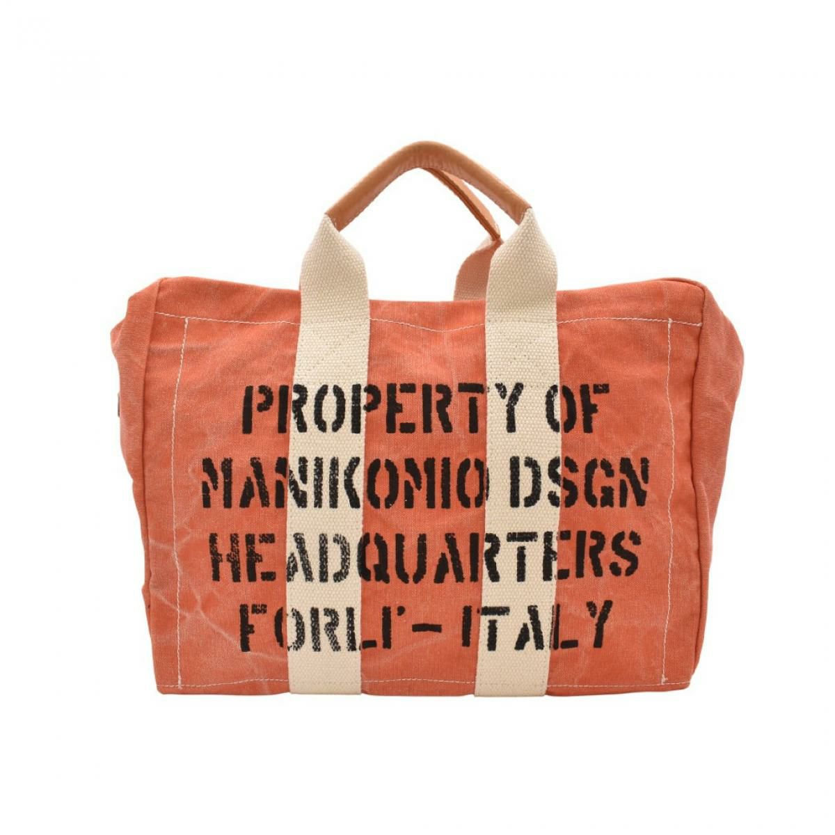 マニコミオ デザイン バッグ 38パッチヘリテージオローナコットン イタリア製 MANIKOMIO DSGN zzmnk-38phoc　7