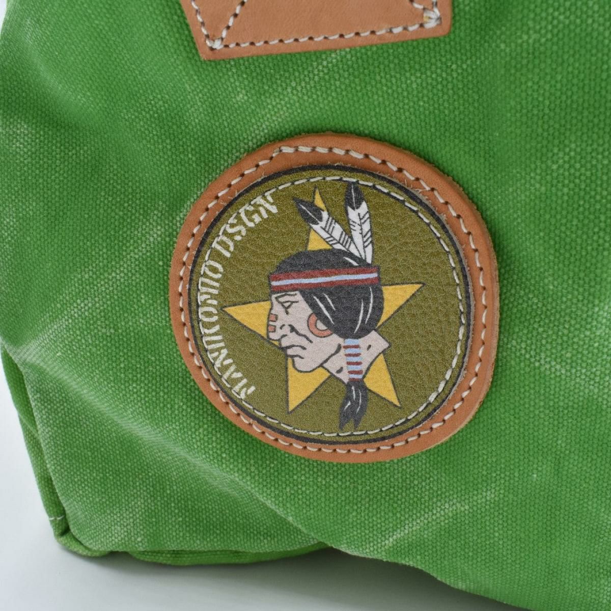 マニコミオ デザイン バッグ 38パッチヘリテージオローナコットン イタリア製 MANIKOMIO DSGN zzmnk-38phoc　10