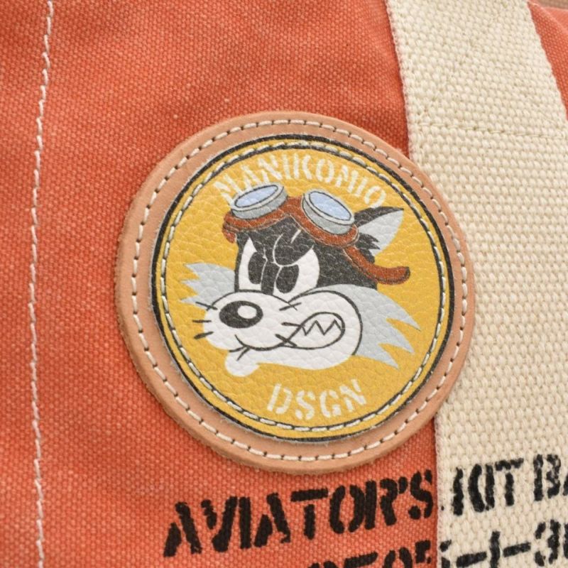 マニコミオ デザイン バッグ 38パッチヘリテージオローナコットン イタリア製 MANIKOMIO DSGN zzmnk-38phoc　13