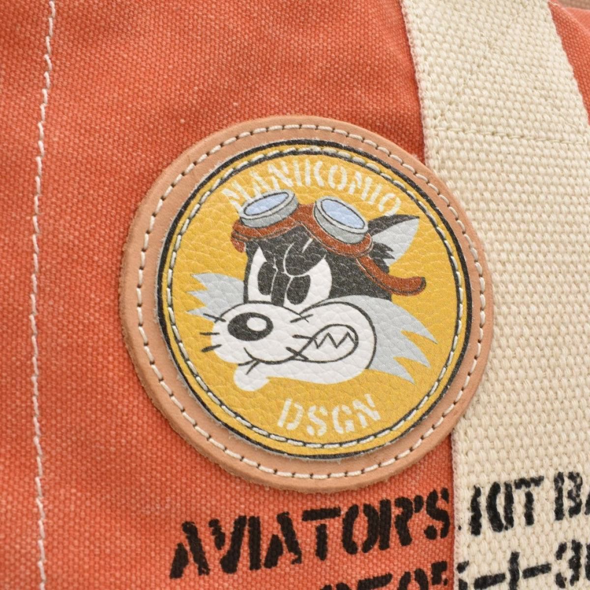 マニコミオ デザイン バッグ 38パッチヘリテージオローナコットン イタリア製 MANIKOMIO DSGN zzmnk-38phoc　13