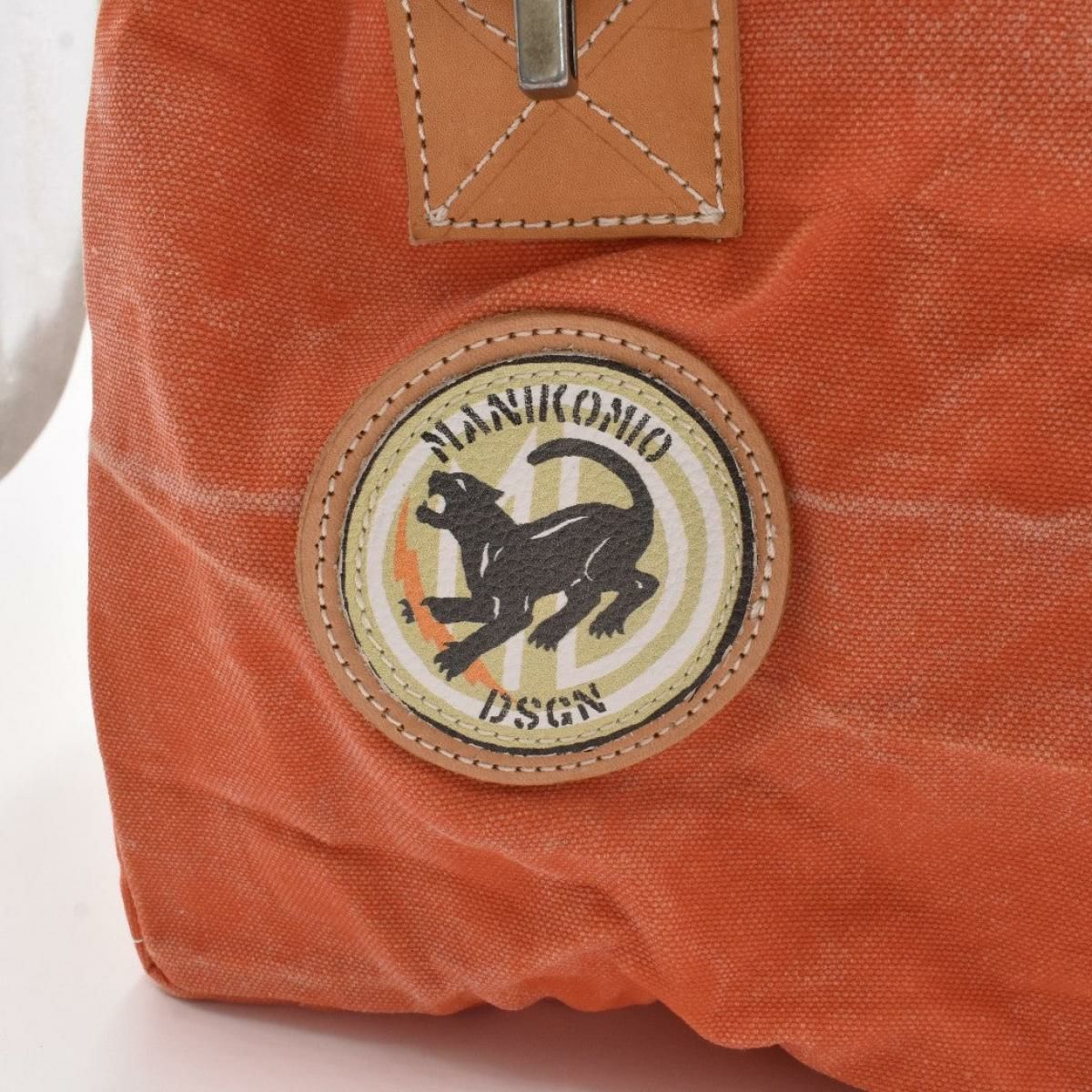 マニコミオ デザイン バッグ 38パッチヘリテージオローナコットン イタリア製 MANIKOMIO DSGN zzmnk-38phoc　14