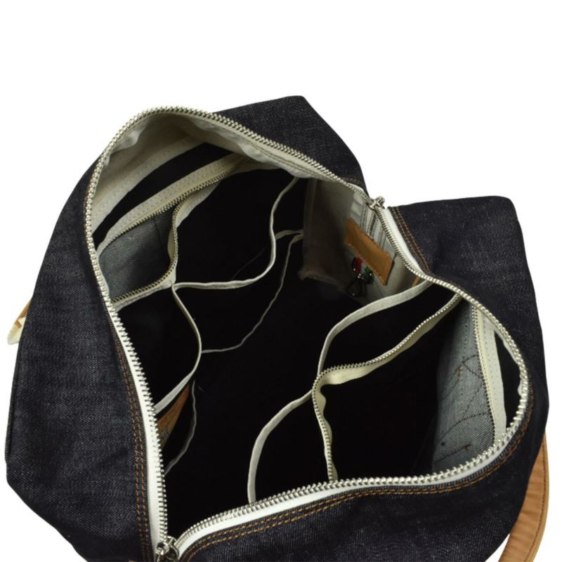 マニコミオ デザイン バッグ 38パッチヘリテージオローナコットン イタリア製 MANIKOMIO DSGN zzmnk-38phoc　16