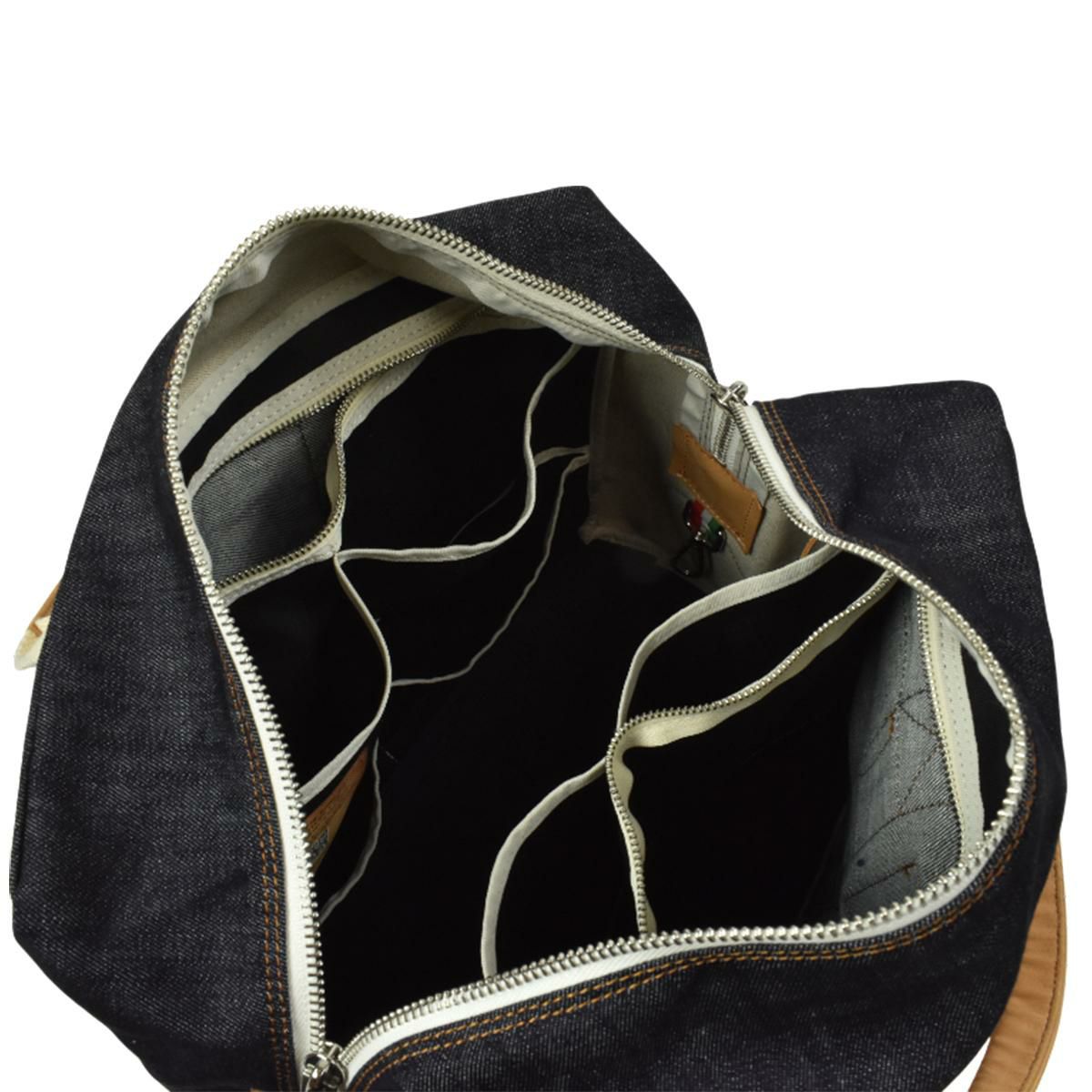 マニコミオ デザイン バッグ 38パッチヘリテージオローナコットン イタリア製 MANIKOMIO DSGN zzmnk-38phoc　16