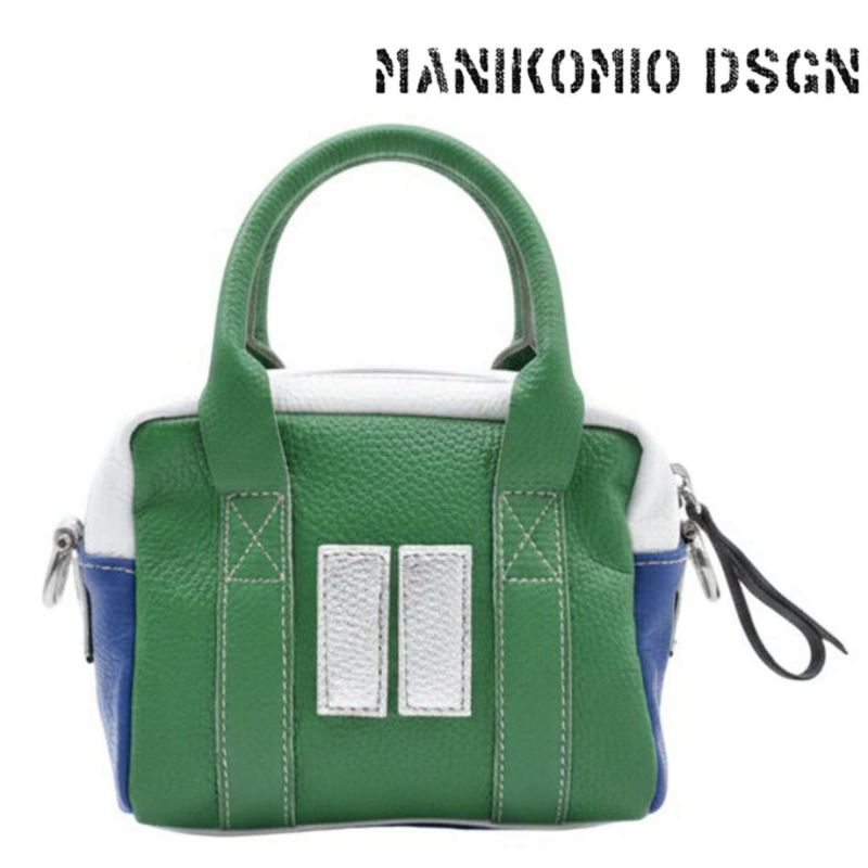 マニコミオ デザイン バッグ BBクールレザー イタリア製 MANIKOMIO