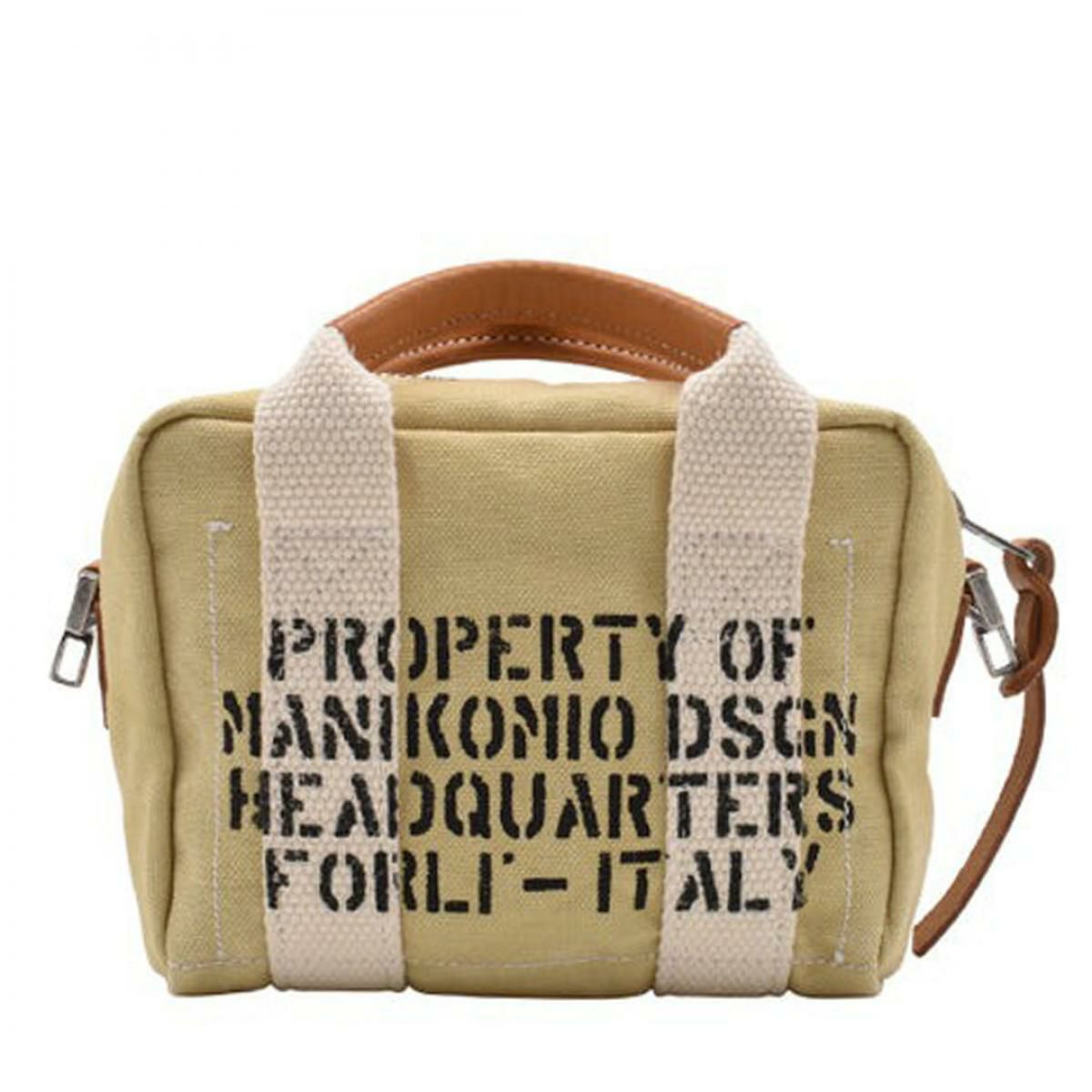 マニコミオ デザイン バッグ BBヘリテージオローナコットン イタリア製 MANIKOMIO DSGN zzmnk-bbahoc　8