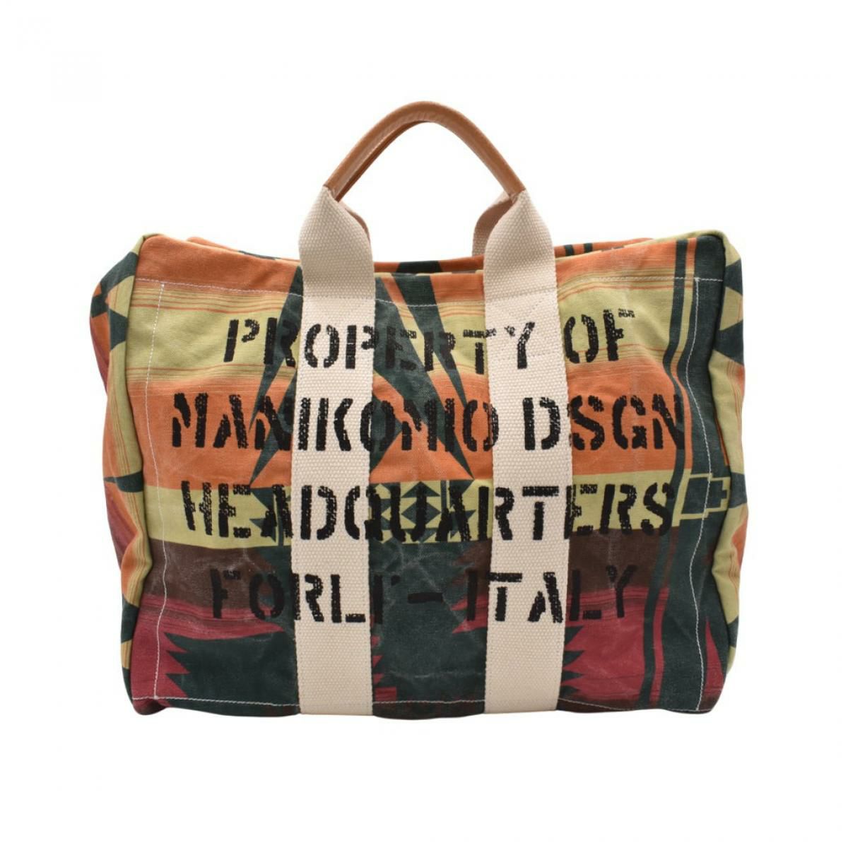 マニコミオ デザイン バッグ アイコンヘリテージオローナコットン イタリア製 MANIKOMIO DSGN zzmnk-icohoc　7