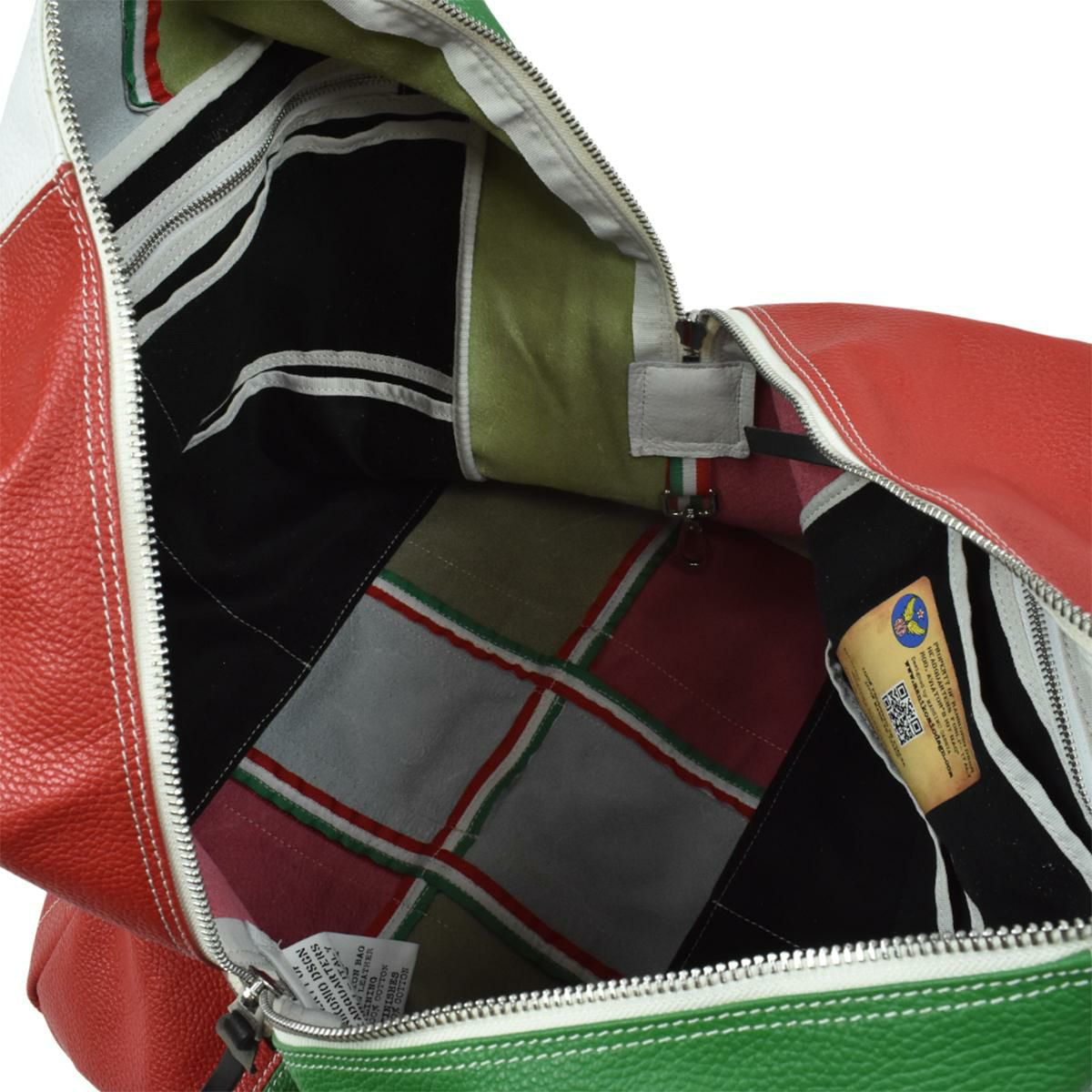 マニコミオ デザイン バッグ アイコンヘリテージオローナコットン イタリア製 MANIKOMIO DSGN zzmnk-icohoc　9