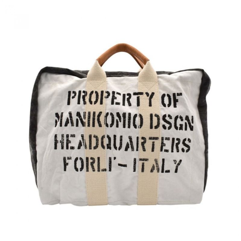 マニコミオ デザイン バッグ アイコンパッチヘリテージオローナコットン イタリア製 MANIKOMIO DSGN zzmnk-icphoc　8