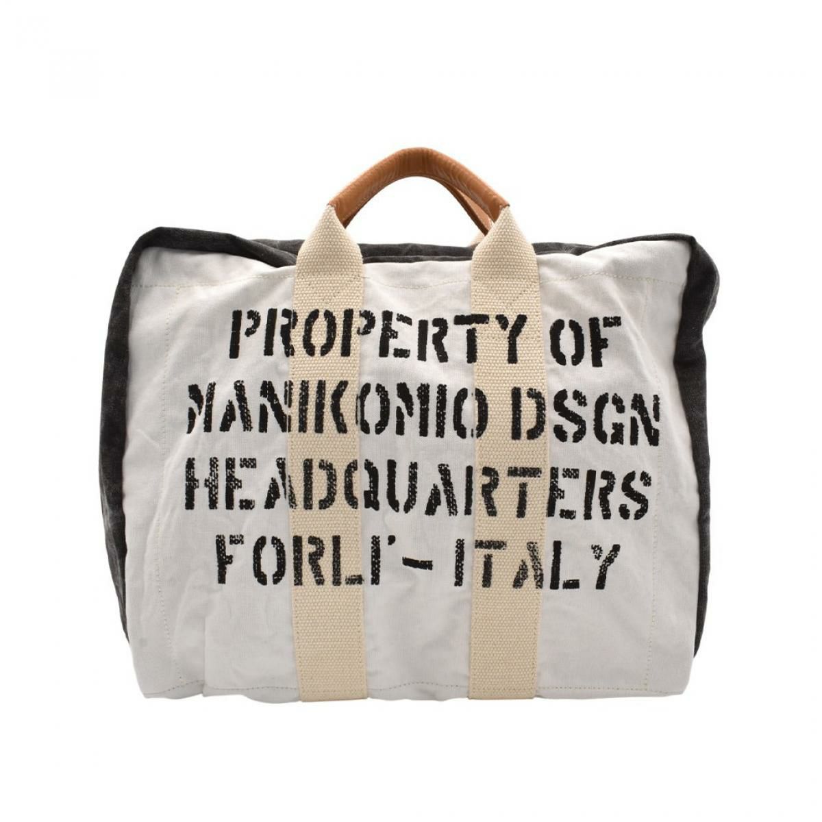 マニコミオ デザイン バッグ アイコンパッチヘリテージオローナコットン イタリア製 MANIKOMIO DSGN zzmnk-icphoc　8