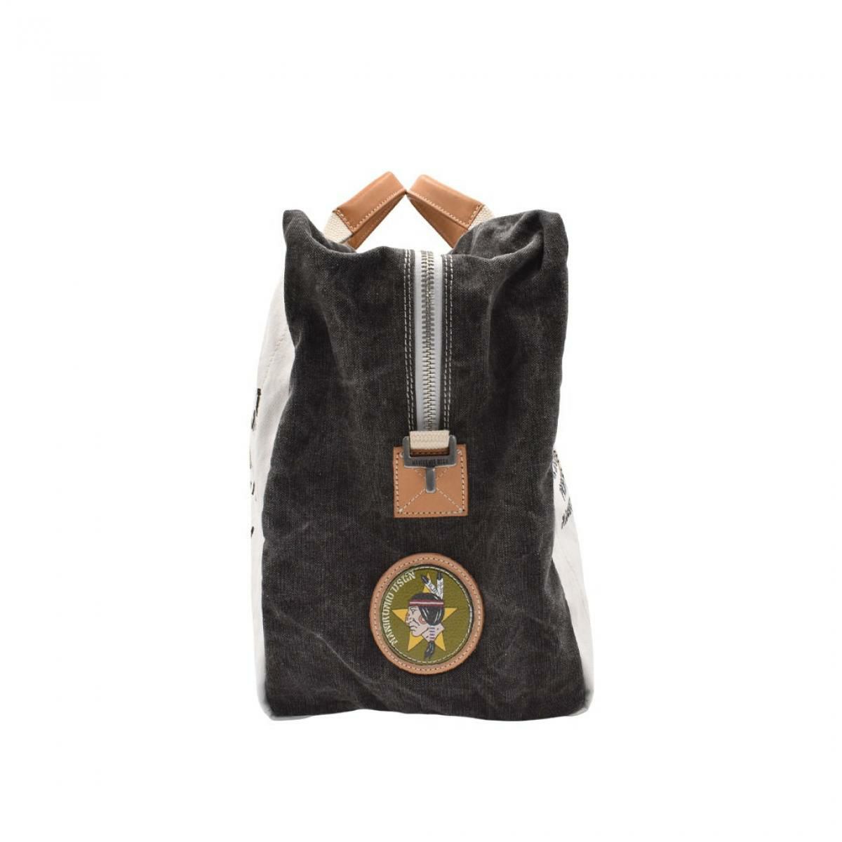 マニコミオ デザイン バッグ アイコンパッチヘリテージオローナコットン イタリア製 MANIKOMIO DSGN zzmnk-icphoc　9