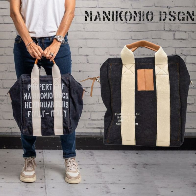 マニコミオ デザイン バッグ TTデニム イタリア製 MANIKOMIO DSGN zzmnk-ttaden　