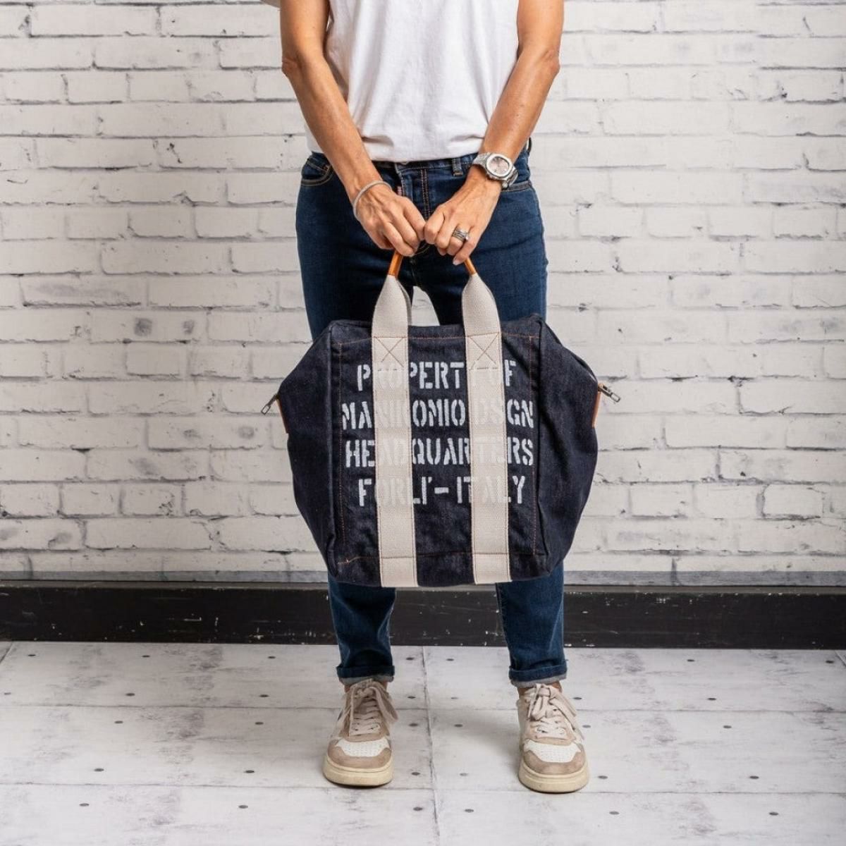 マニコミオ デザイン バッグ TTデニム イタリア製 MANIKOMIO DSGN zzmnk-ttaden　2