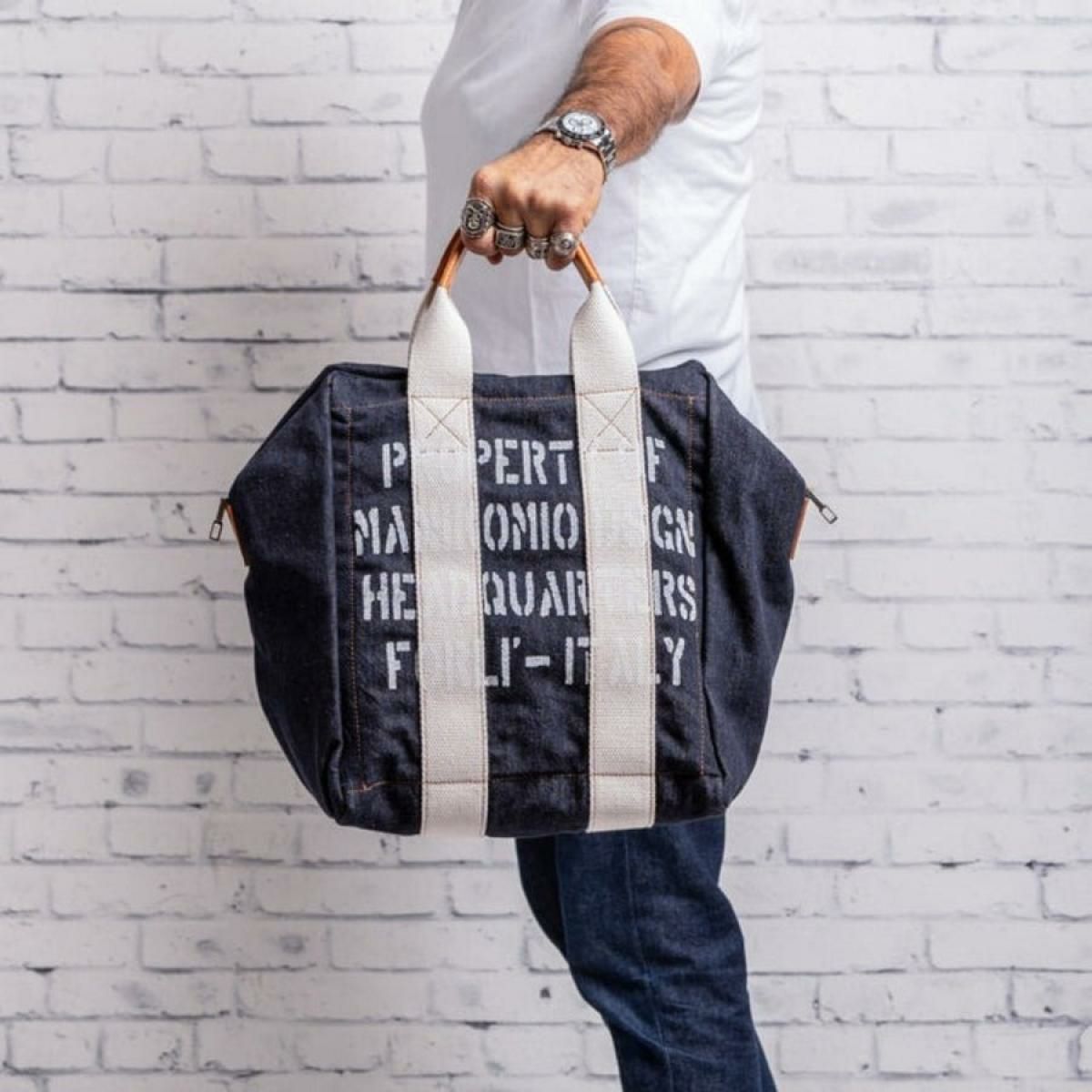 マニコミオ デザイン バッグ TTデニム イタリア製 MANIKOMIO DSGN zzmnk-ttaden　3
