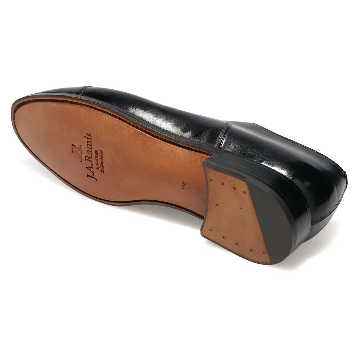 ジェイ・エー・ラミス メンズ ドレスシューズ 内羽根ストレートチップ ブラック J.A.RAMIS ja-515　4