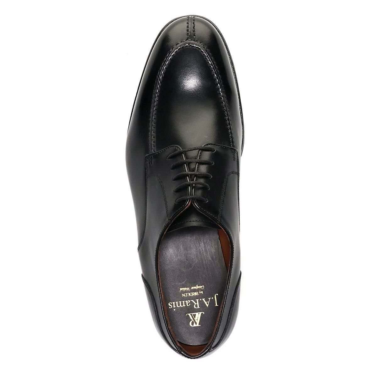 ジェイ・エー・ラミス メンズ ドレスシューズ 外羽根Uチップ ブラック J.A.RAMIS ja-516　7
