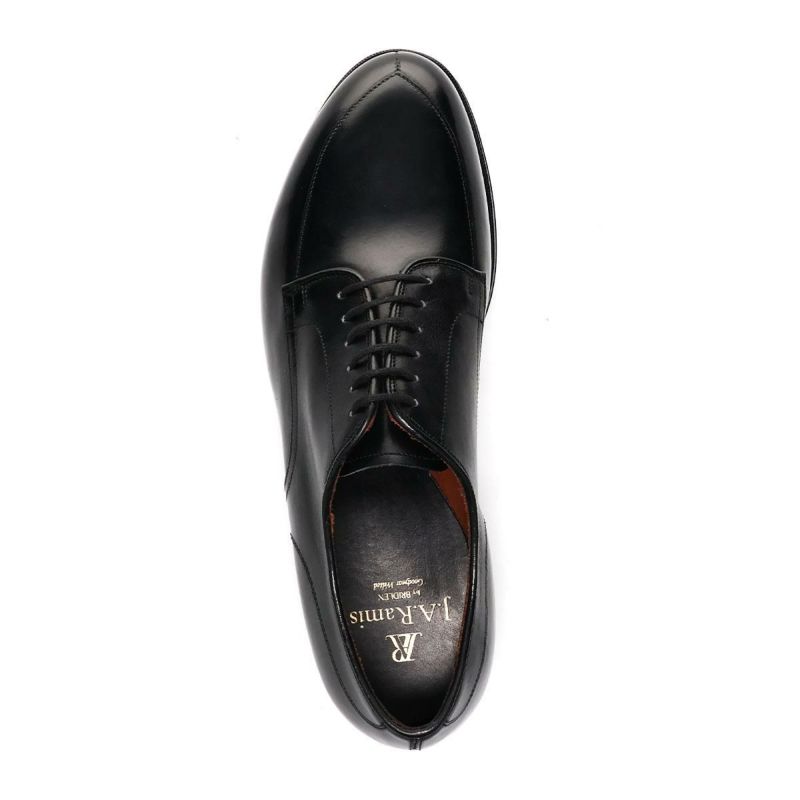 ジェイ・エー・ラミス メンズ ドレスシューズ 外羽根Vチップ ブラック J.A.RAMIS ja-517　7