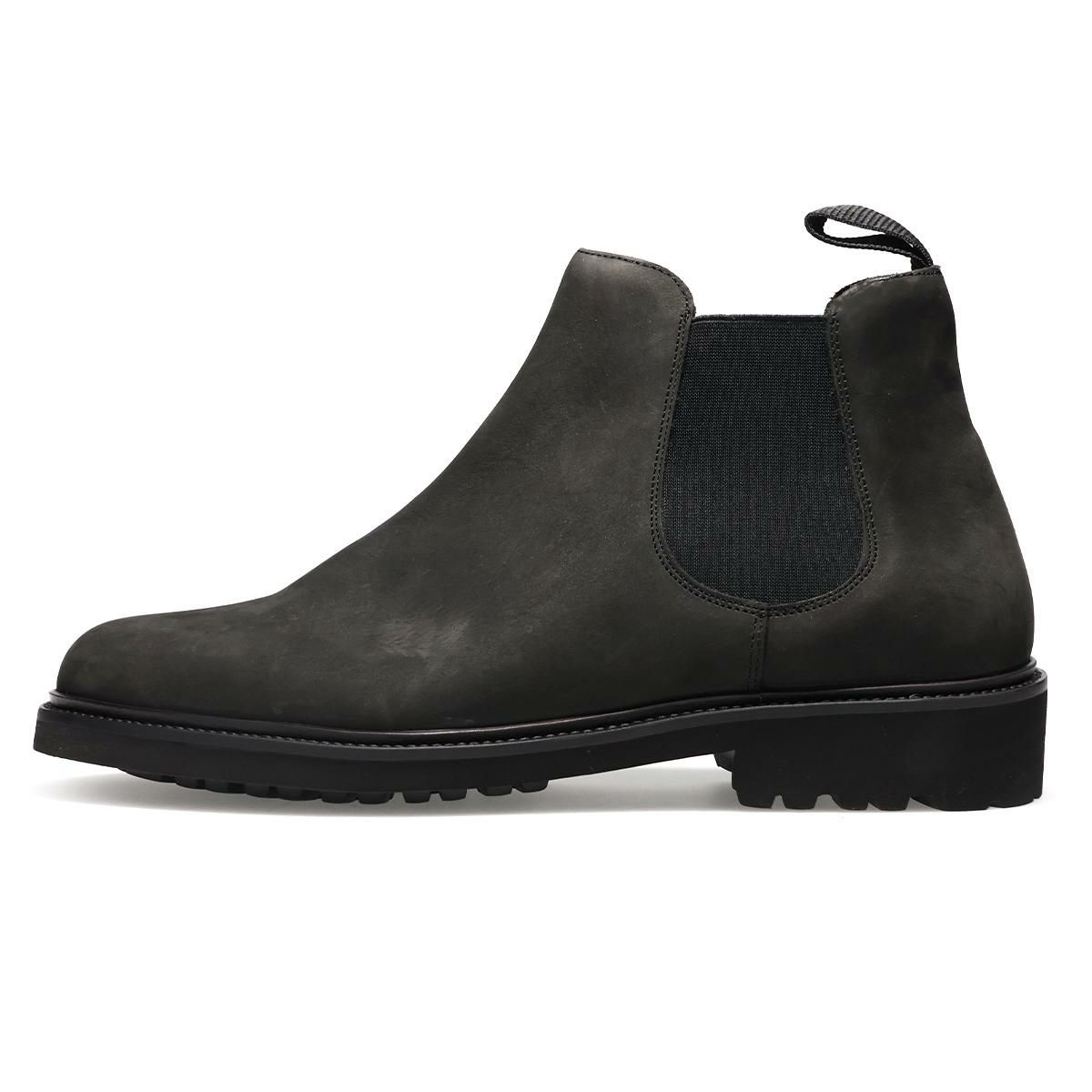 ジェイ・エー・ラミス メンズ ドレスシューズ サイドゴアブーツ アンスラサイト J.A.RAMIS ja-520　2