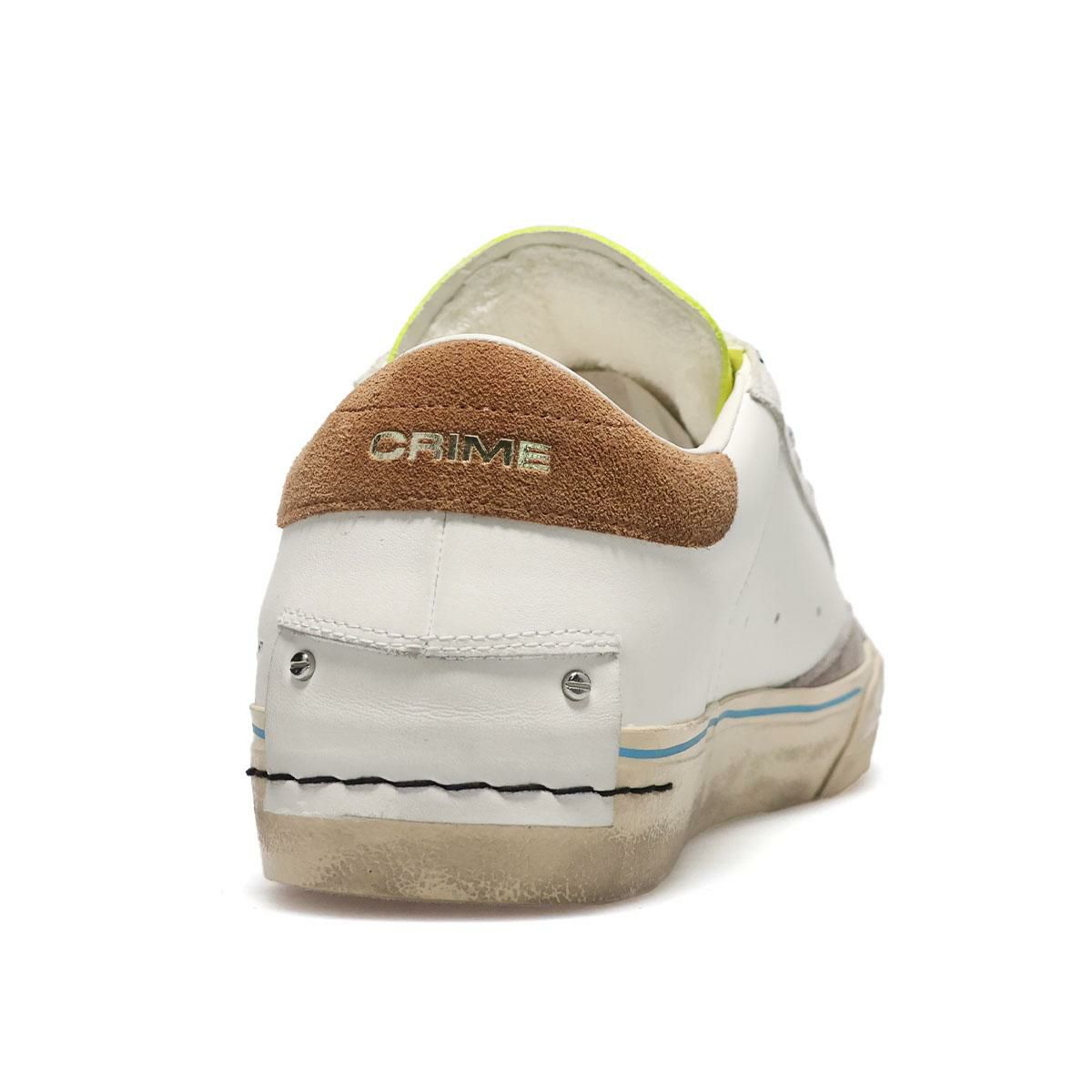 クライムロンドン メンズ スニーカー ディストレスト 2.0 イタリア製 CRIME LONDON