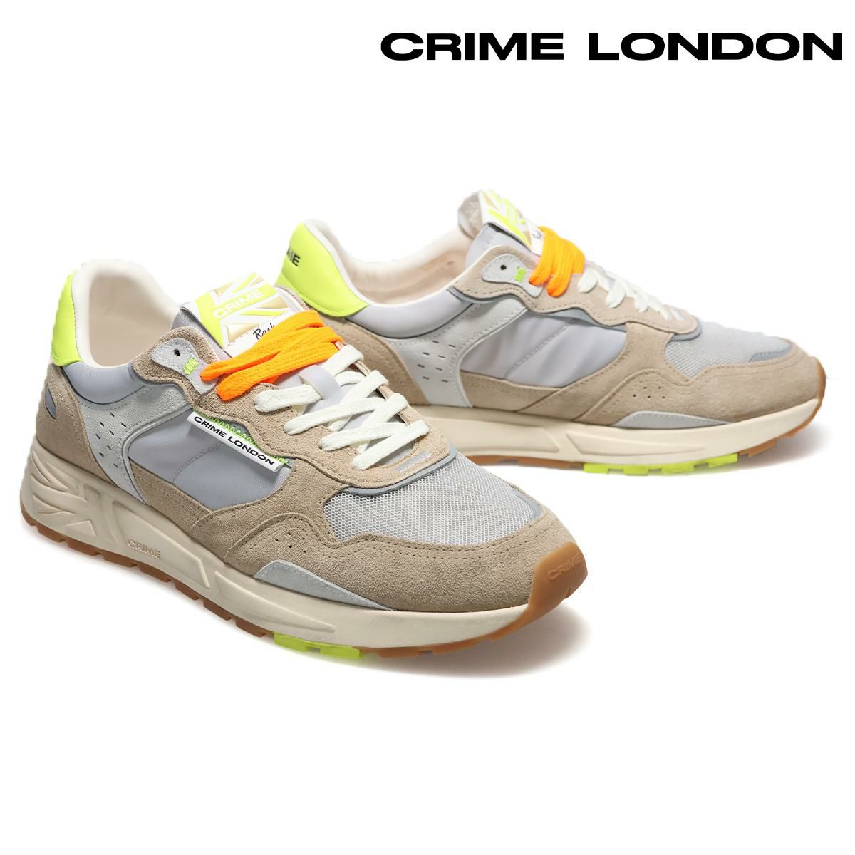 クライムロンドン メンズ スニーカー ラッシュ イタリア製 CRIME LONDON