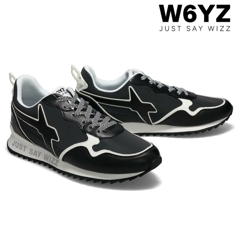 ウィズ メンズ スニーカー ジェットエム ブラック W6YZ jm260-1a11g