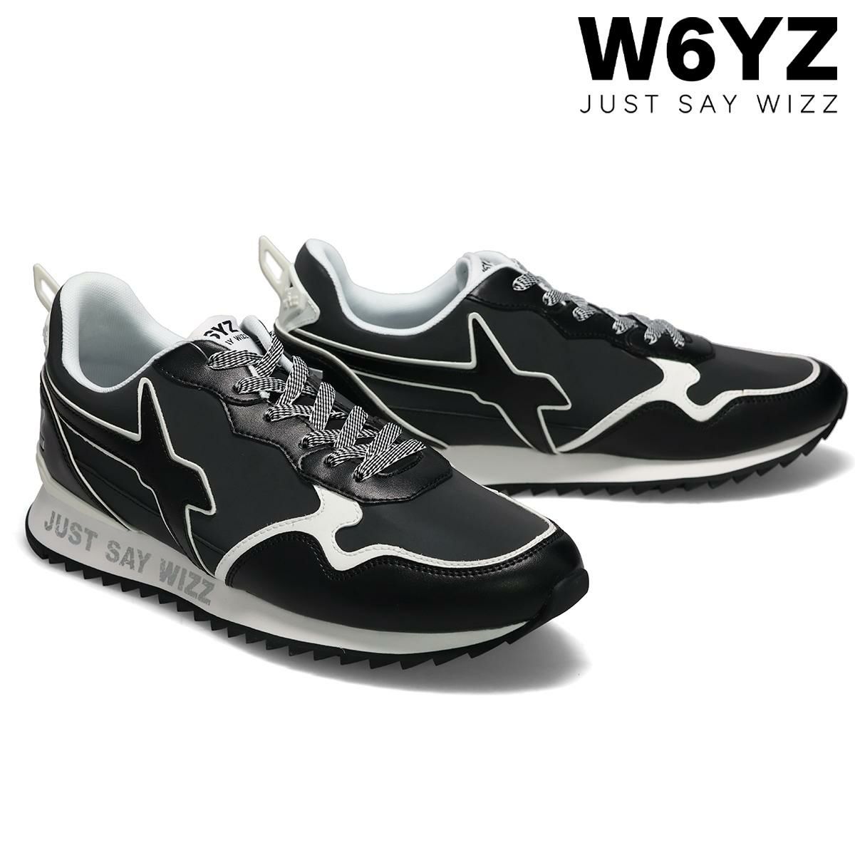 ウィズ メンズ スニーカー ジェットエム ブラック W6YZ jm260-1a11g