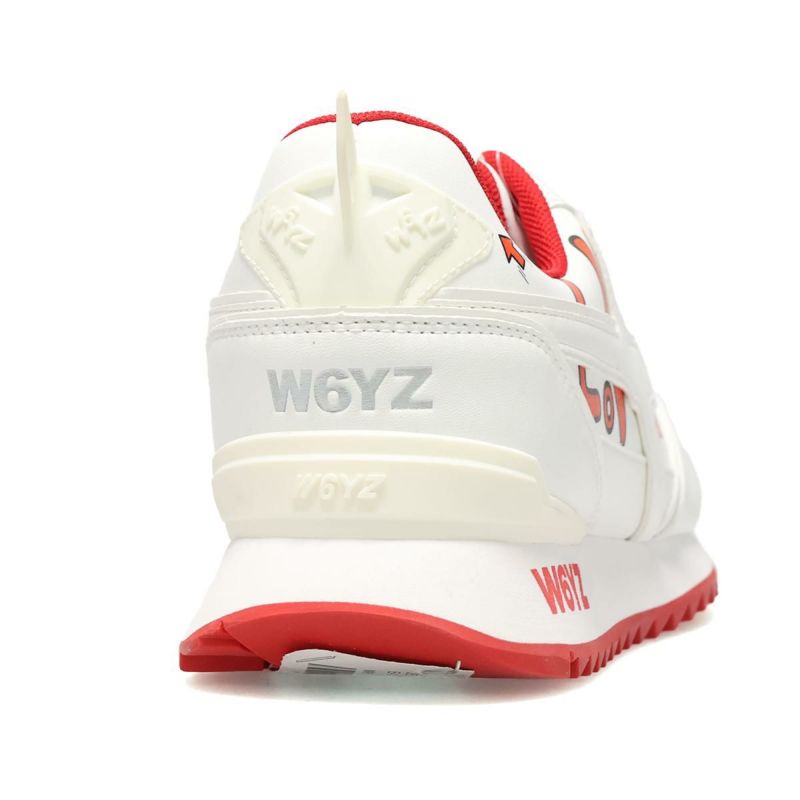 ウィズ メンズ スニーカー ジェットエム ホワイト/レッド W6YZ jm260-3n07g