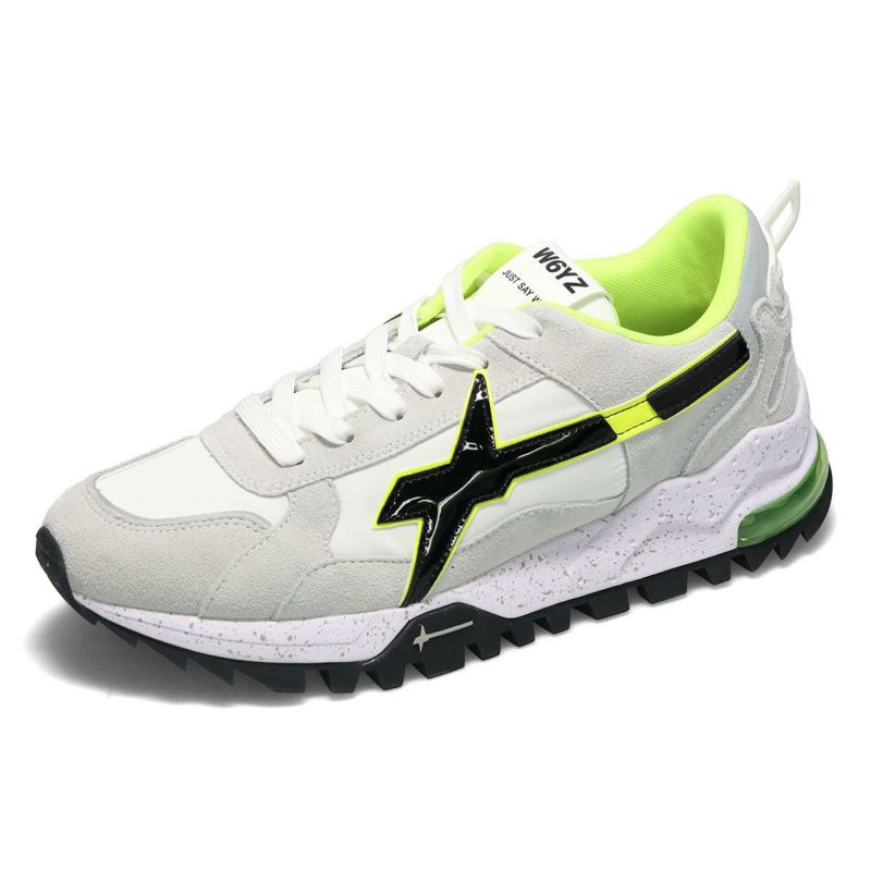 ウィズ メンズ スニーカー ブリーズ3 ホワイト/ブラック W6YZ brm260-1n31