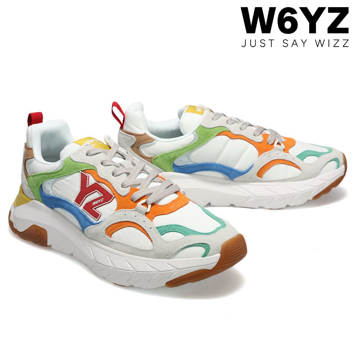 ウィズ メンズ スニーカー MARKスニーカー ホワイト/ミックス W6YZ mkm260-1n21