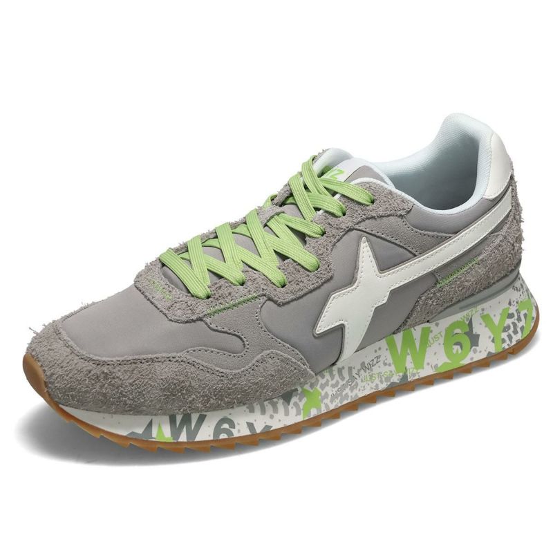 ウィズ メンズ スニーカー ヤックエム ライトグレー W6YZ ykm260-1b31