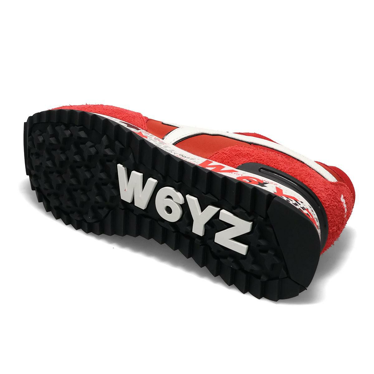  ウィズ メンズ スニーカー ヤックエム レッド W6YZ ykm260-1h09