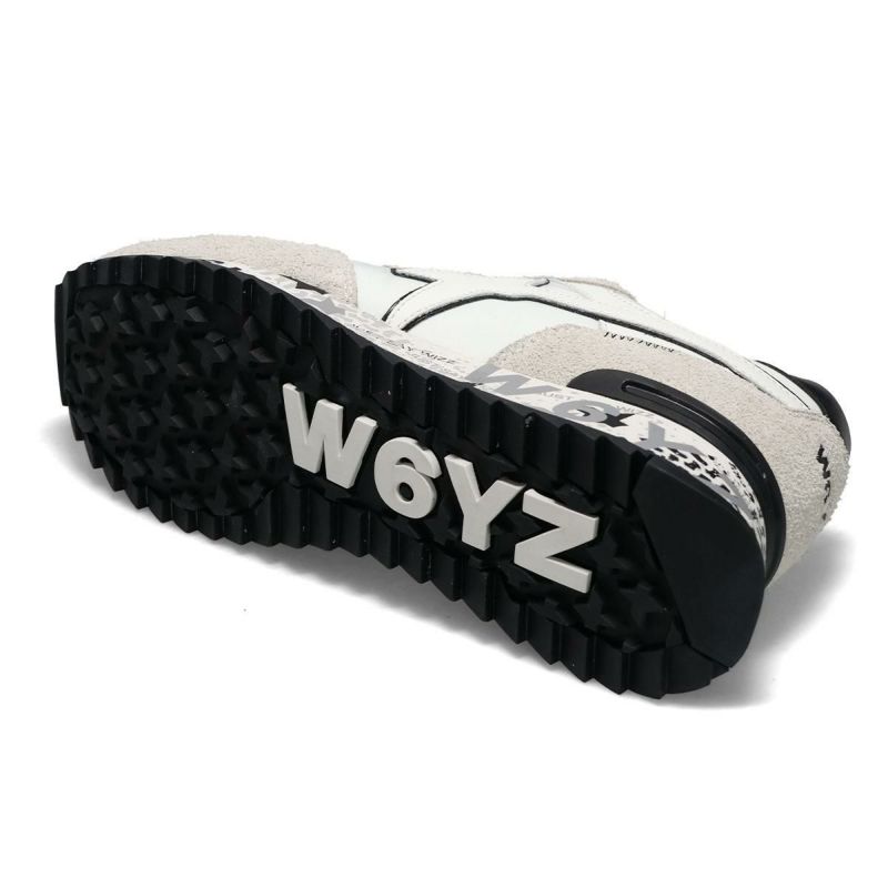 ウィズ メンズ スニーカー ヤックエム ホワイト/ブラック W6YZ ykm260-1n38