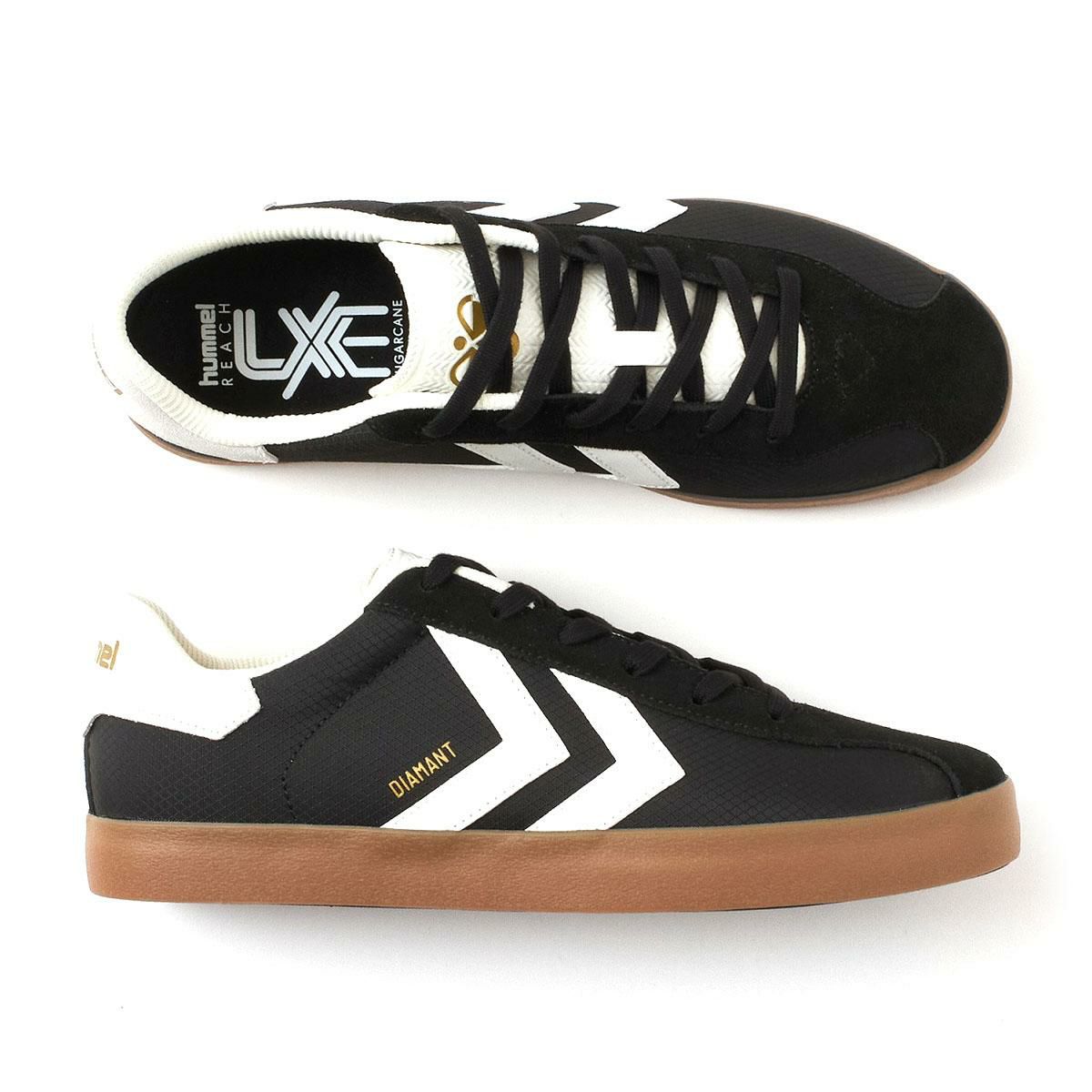 ヒュンメル メンズ スニーカー ディアマントLX-E RS ジューンバグ ブラック hummel hm226230-6712 hm226230-2001