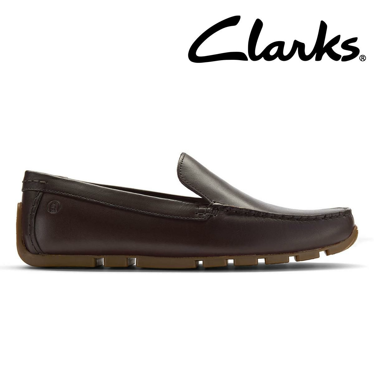 クラークス メンズ カジュアルシューズ コースリープレイン ブラック ダークブラウン Clarks